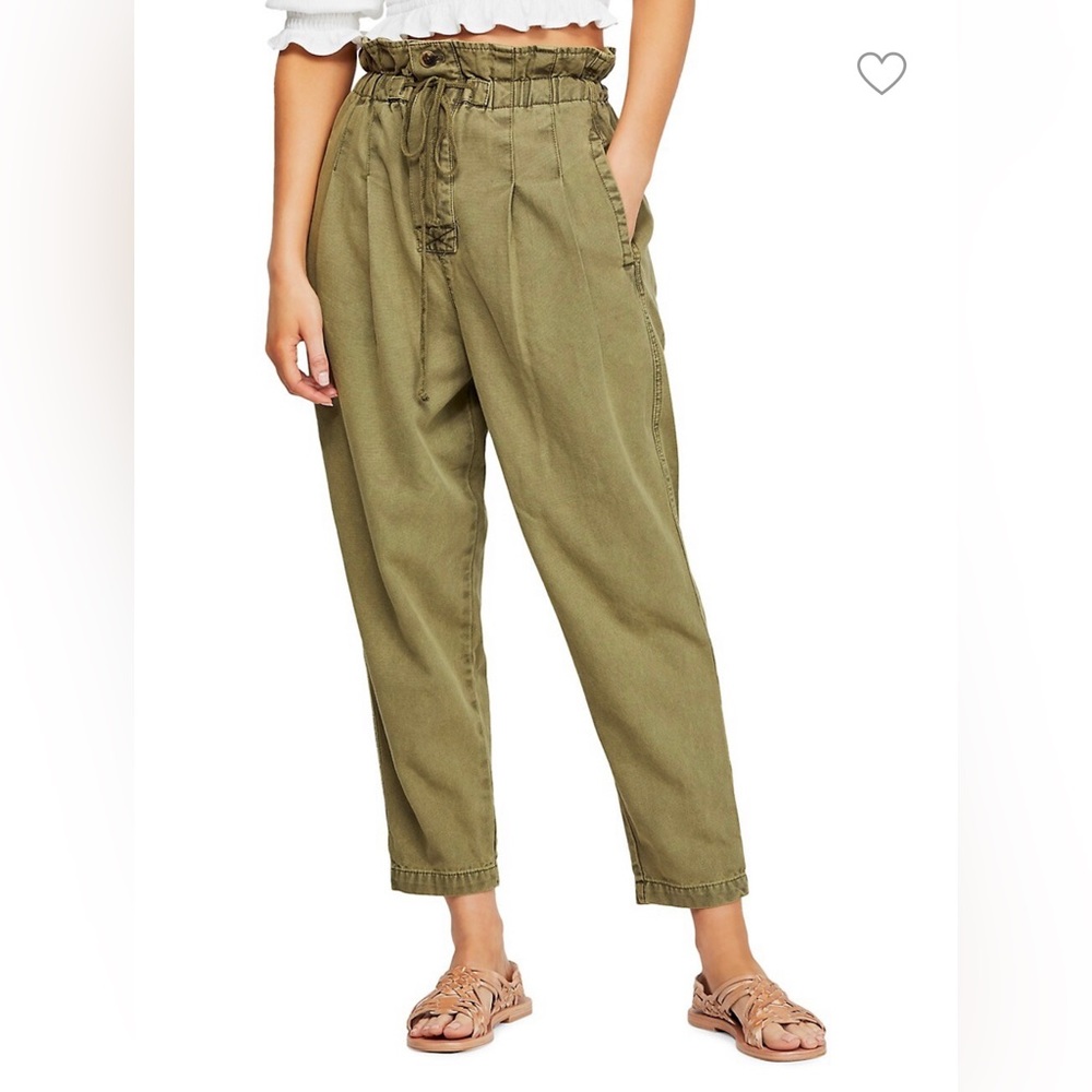 Free People “paper bag” pants